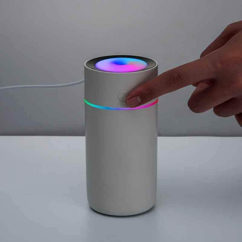 HUMIDIFICADOR CON LUZ DED